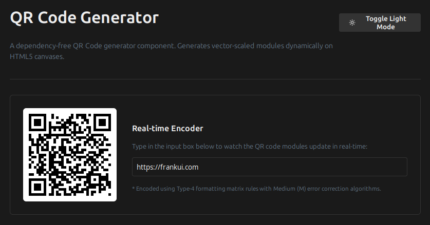 QR Code Preview
